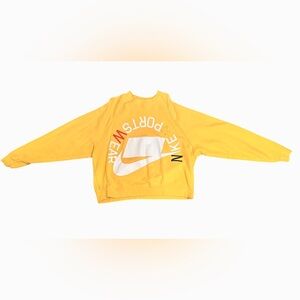 Nike Sportswear Yellow Crewneck